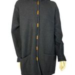 Karen Scott Vintage  cardigan 100% Wool Wooden Toggle made Australia size large Photo 0