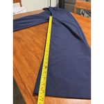 Source Unknown Lulus Navy Blue Wide Leg Jumpsuit Small Cross Front Keyhole Sleeveless Formal Photo 8