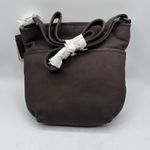 Fat Face Hetti Brown Pebbled Leather Crossbody Bag British Designed NEW w/ TAG Photo 4