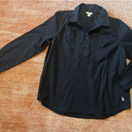 U.S. Polo Assn. Women's Long Sleeve Stretch Black Cotton Pullover Shirt Size XL Photo 0