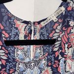 Violet+Claire Blue Gray Pink Sleeveless Tank Top 100%Polyester Size Medium Photo 3