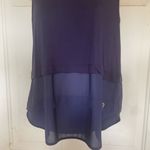 Michael Kors  Navy Sleeveless Top Photo 5