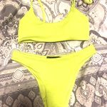 Boohoo Yellow/Green  Bikini Photo 0