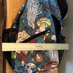 Colorful Mushroom Print Sling Bag Blue Photo 4