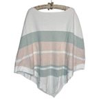 Barefoot Dreams NWT Ocean Breeze Poncho Womens One Size Plus Size Cozy Soft Photo 1