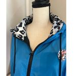 Buc-ee's Black and blue  rain jacket, windbreaker Photo 2