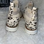 OTBT Hybrid High Top Platform women’s Sneaker size 6.5 shoes animal print lace- Photo 6