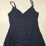 superdown  Aurora Lace Mini Dress in Navy XS Photo 3