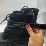 UGG  Australia Kilmer Combat Boots Women's leather black lace size US 7 Photo 9