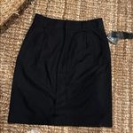 Marc by Marc Jacobs Black Silk Blend Midi Skirt Size 4 Photo 1