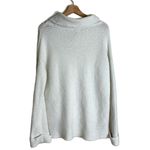 Anthropologie Pilcro ladies cowl neck pullover knit sweater oversized size XS White Photo 10