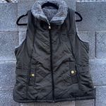 Faux Fur Winter Warm Women's Vest Brown Size M Photo 1