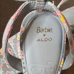 ALDO Barbie x BarbieParty Collection Blue Logo Platform Sandal Block Heel 10 NEW Photo 8