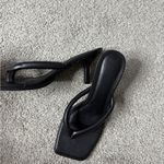 Forever 21 Women's Black Heeled Sandals Photo 1