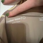 Outdoor Voices  Beige and Cream Patterned Dress Photo 4