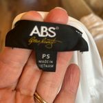 ABS Allen Schwartz Elegant White Blousey Top Photo 5