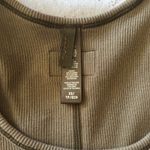 SKIMS Olive green, , cotton rib tank Photo 1