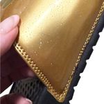 Nike NWT Gold and Black Slides Limited Edition Photo 7