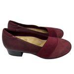 Trotters Loafers‎ Size 5 Red Wine Leather Padded Slip On Casual Shoes NEW Photo 1
