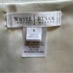 White House | Black Market Black Lace Ruched Bustier Corset Top Size 8 Photo 3