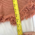 Free People  Womens Medium M Designer Shoulder Peek-A-Boo Strappy Knit Sweater Photo 5