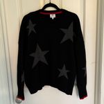 Sundry Star Sweater in Black Photo 4