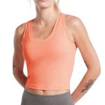 Athleta NWT Orange/peach SHANTI CROP TANK 3.0 Photo 0