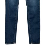 Anthropologie Pilcro and the Letterpress Stretch Dark Denim Skinny Jeans Script Size 26 Photo 3