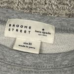 Kate Spade  Broome Street Sweatshirt Womens XS Mix It Up Cassette Tape Gray Crew Photo 2