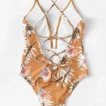 Zaful ✨ Cinnamon flower one piece✨ Photo 3