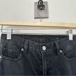 American Eagle  Black Distressed Mom Jeans Photo 3