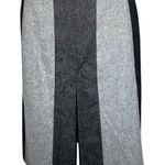 Classiques Entier  Skirt Womens 4 Gray A-Line Midi Career‎ Neutral Minimalist Photo 0