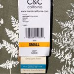 C&C California C & C california Leaf Print Boyfriend T Shirt NWT Small Photo 5