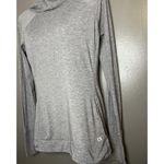 GapFit Breathe Hoodie Womens XS Gray Long Sleeve Thumbholes Running Activewear Photo 3