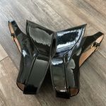 Stuart Weitzman  Jean Black Patent Wedge 7.5 Photo 5