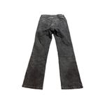 Madewell  Cali Demi Boot Cut Jeans Size 25‎ Black MB455 Pants Wide Leg Womens Photo 4