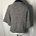 Jones New York Sport Short Sleeve Cardigan Sweater Black and White Size Small Photo 1