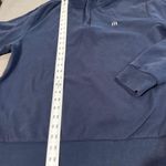 Travis Mathew Pullover Quarter Zip Sweatshirt Blue The Boulders Logo Size L Photo 0