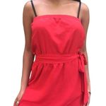 EXPRESS  Red Strapless Mini Dress Photo 1