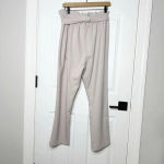 Grace Karin  Womens‎ Size XL Blush Paperbag Waist Pants Tie Belt Office Workwear Photo 5