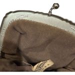 Whiting & Davis Vtg 1940s  Gold Mesh Finger Purse Clutch Coin Holder Kisslock US Photo 4