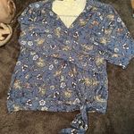 One World Farmers Market Wrap Top, By  Apparel size large boho. 

Super cute, Photo 0