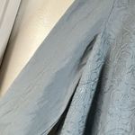 Soft Surroundings Women Lillith Embroidered Linen Tunic Top Size Lp Blue Office Photo 4