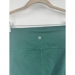 Athleta Elation Asym 7/8 Tight In Powervita Leggings Green Blue Small Athletic Photo 7