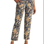 MOTHER Blue and Cream Floral Pants Size 25 Photo 9