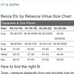 Becca Ribbed Wide Strap Bralette Bikini Top 0X Photo 9