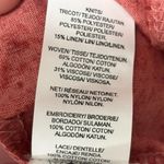 Lucky Brand Cold Shoulder Embroidered Long Sleeve Top Size Large NWT Photo 8