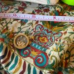 Leo Zodiac Necklace Gold Tone Pendant Glitter Disc Horoscope Jewelry Gift Photo 3