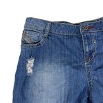 Mudd  Y2K Distressed Bermuda Denim Shorts Photo 1