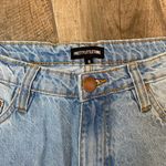 Pretty Little Thing Distressed High Rise Straight Leg Jeans Photo 14